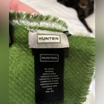 Hunter  Heavyweight Green Plaid Scarf. NWT Photo 2