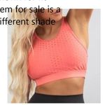 Buffbunny | Small | Mauve Allure Laser Perforated Activewear Gym Yoga Sports Bra Photo 2