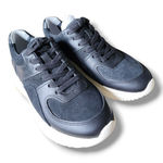 Everlane The Trainer Black Leather Sneakers Women's Size 6 Photo 8