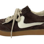 Dolce Vita Notice Brown Suede Leather Lace Up Low Top Sneakers Shoes Size 10.25 Photo 0