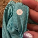 Lululemon Blue And White Striped Tank Top Photo 3