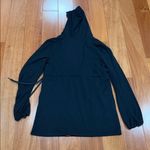 NWOT  Women's Black Spanx Cinch-It Hoodie sweatshirt Size M Photo 8