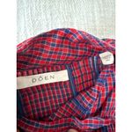 DOÊN Doen | Ranger Dress Rossendale Valley Plaid | Sz XS Red Photo 9