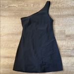 Abercrombie & Fitch Abercrombie Fitch Black One Shoulder Traveler Mini Dress w/ Skort Size S Photo 0