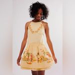 Free People FREE‎ PEOPLE Deserted Island Mini Dress size medium NWT Photo 2