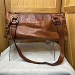 Giani Bernini  Brown Leather Shoulder Bag with Timeless Design Photo 3