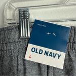 Old Navy NWT  High Rise Linen Wide Leg Pant Light Tone Chambray Size‎ Large Photo 5