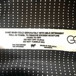 Goldsheep black and white polka dot green red striped leggings Photo 5