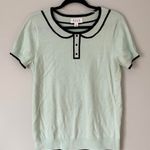 Ellen Tracy ELLE Light Mint Sweater Top Photo 0
