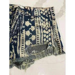Free People Women's Ends Meet Printed Denim Cutoff Size 26 Mantra Bali Shorts Photo 2