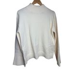 Friend of Audrey The Minimal Knit Cream Mock Neck Sweater Sz. S Photo 1