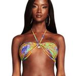 I am gia I.AM.GIA NWT Halina Bikini Top in Hibiscus Print Photo 0