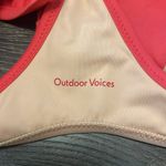 Outdoor Voices  Pink & Light Pink One Piece Swimsuit, Size Small Photo 5