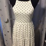 Sim & Sam Spaghetti Strap Adorable Full Sundress Romantic Small S Tiered Photo 0