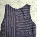 Roxy  Black Sleeveless Embroidered Romper Photo 5