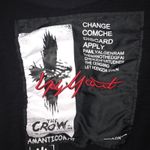 MZJLfashion Grunge Gothic Goth black long sleeve Y2K Rock Emo shirt Size L Photo 2