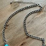 Red Saguaro Trading Post Faux Turquoise Concho Lariat Necklace Photo 3