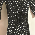 For Love & Lemons  Austin black white mini dress floral print daisy cottagecore Photo 8