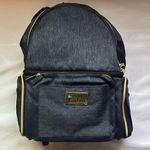 Lublu Denim Diaper Bag Blue EUC Photo 0