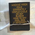 Reba  Women’s Cream Boot Cut Jeans with Gold Stitch Size 8 Photo 10