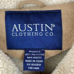 Austin Clothing Co. Tan Suede Shearling Coat L Size L Photo 4