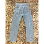 ZARA  Two Tone Straight Leg Jeans Photo 5