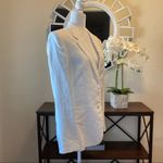 Helmut Lang  Off-White Hemp and Cotton-blend Blazer Photo 9