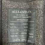 All Saints Charcoal Grey Wool Button Front Pea Coat Size 40 (US M / 8) Photo 1