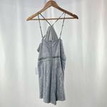 by the way. NWT X Revolve Liv Lace Romper in Light Blue Size Medium Photo 4
