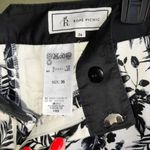 Rope Picnic Floral Black & White Casual Pants Stretchy XS/S Size undefined Photo 12
