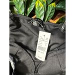 Kendall and Kylie Black Satin Mini Dress Size Small NWT Photo 2