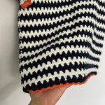 The Upside Voyage Crochet Sagra Shirt Size XXS NWT Blue Photo 3