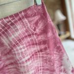 Lucky Brand  Skirt Pink Tie Dye A-Line XS Mini Boho Casual Hippie Retro Photo 4