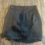 Motel Rocks Black satin  mini skirt Photo 1