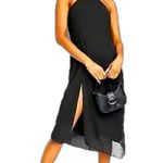 Wild Fable  Sleeveless Backless High Neck Chiffon dress Black Size XS Photo 0