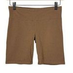 Aritzia  Tna Hold It Atmosphere High Rise Bike Shorts in Camel Size S Photo 0