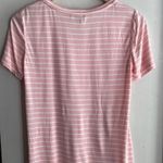 Lafayette 148 New York Mikki Stripe Tee Shell White Photo 9