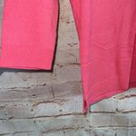 525 America pink sweater pullover Medium 3/4 sleeve lightweight v neck Photo 3