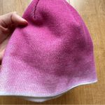 Columbia Pink and White Ombré Beanie Winter Hat, One Size Photo 9