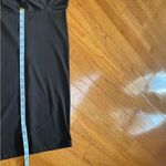 River Island  black cropped pants wide leg jumpsuit romper Sz 10 Medium Photo 10