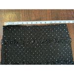 Love Tree  Black Polka Dot Ruffled Mini Skirt Size M Photo 5