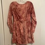 Selfie Leslie  Backless Snake Print Velvet Mini Dress NWT Photo 0