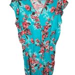 Time and Tru‎ Floral Shorts Romper Size L Photo 0