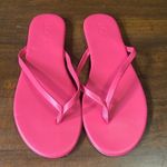 Loft  Women’s Modern pink Flip Flops sz 7 Photo 0