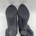 Sam Edelman Womens 8 Boots Kent Over the Knee Dark Gray Soft Vegan Suede Hi Heel Photo 7