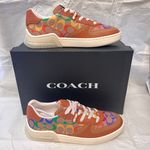 Coach Citysole Court Sneaker In Rainbow Signature Canvas ca264 Photo 0