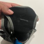 Nike Dri-Fit Gray Blue Racerback Full Coverage Athletic Womens Sports Bra Large Photo 4