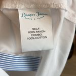 Draper James NWT  Bow Sleeve Button White Blouse, 2 Photo 9