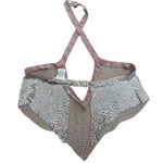 Lovers + Friends  -  Mesh Chain Halter Neck Top in Metallic Blush Pink Photo 3