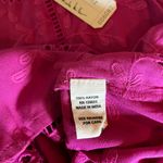 Nicole Miller Embroidered Eyelet Blouse New Medium Photo 3